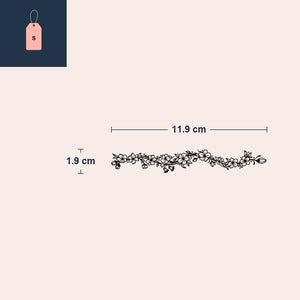 Tatuaje de brazalete de flores - 4 | Temporalis