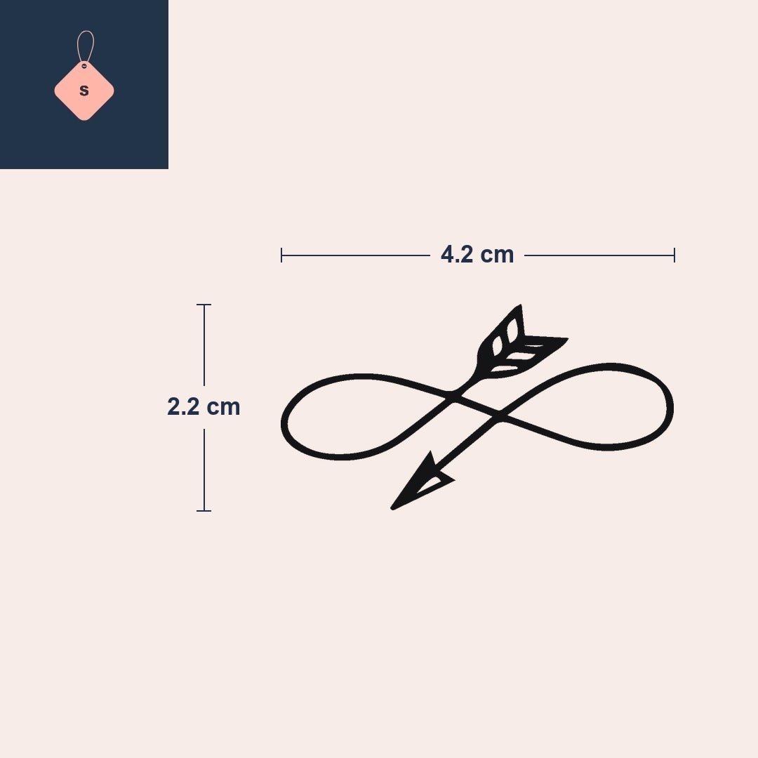 Infinity Arrow Tattoo - 4 | Temporalis