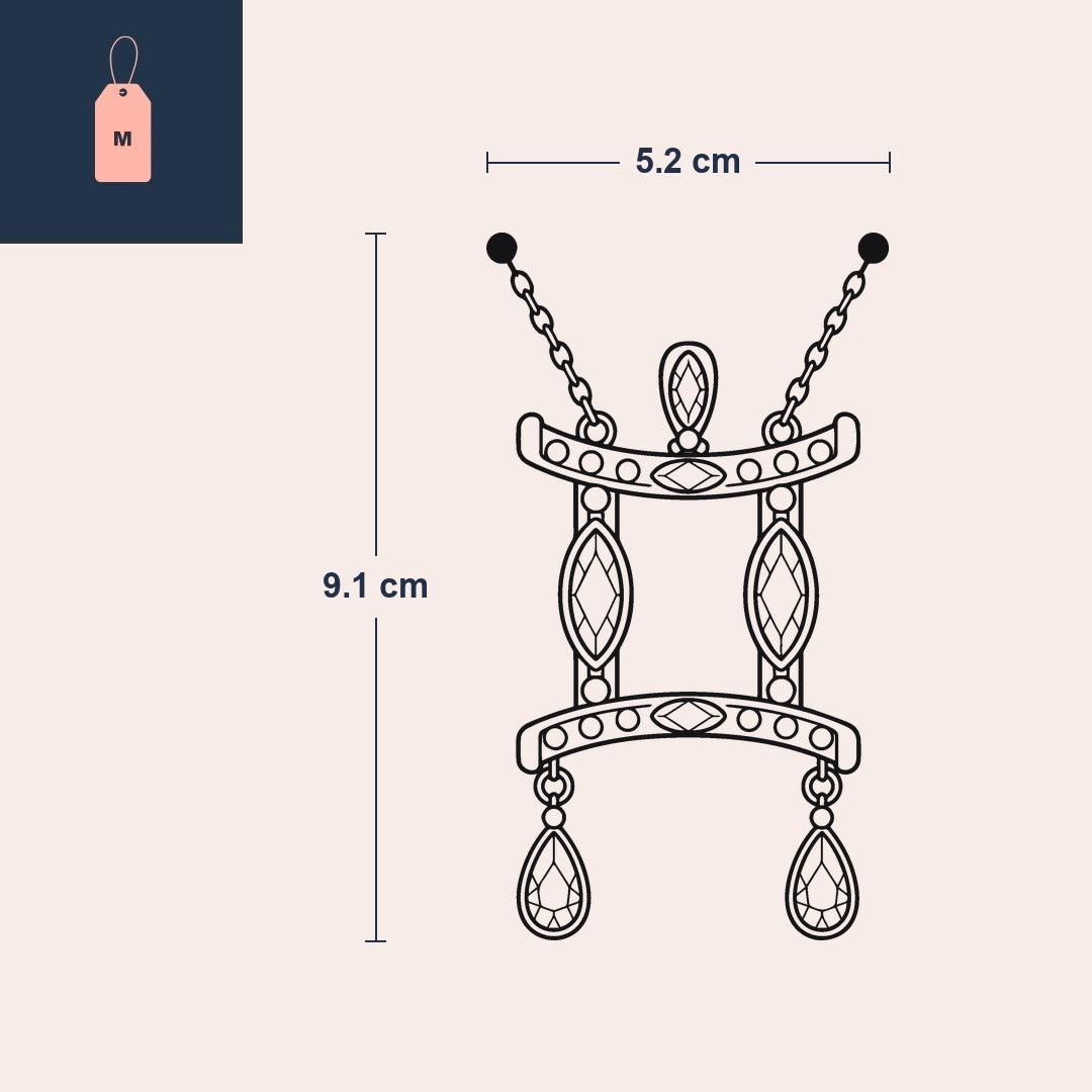 Tatouage signe Gémeaux façon pendentif - 4 | Temporalis