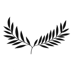 Laurel Wreath Branch Tattoo - 2 | Temporalis