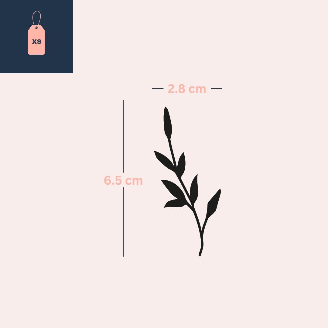 Bladkvist 3 - Temporalis® - Midlertidig tatovering