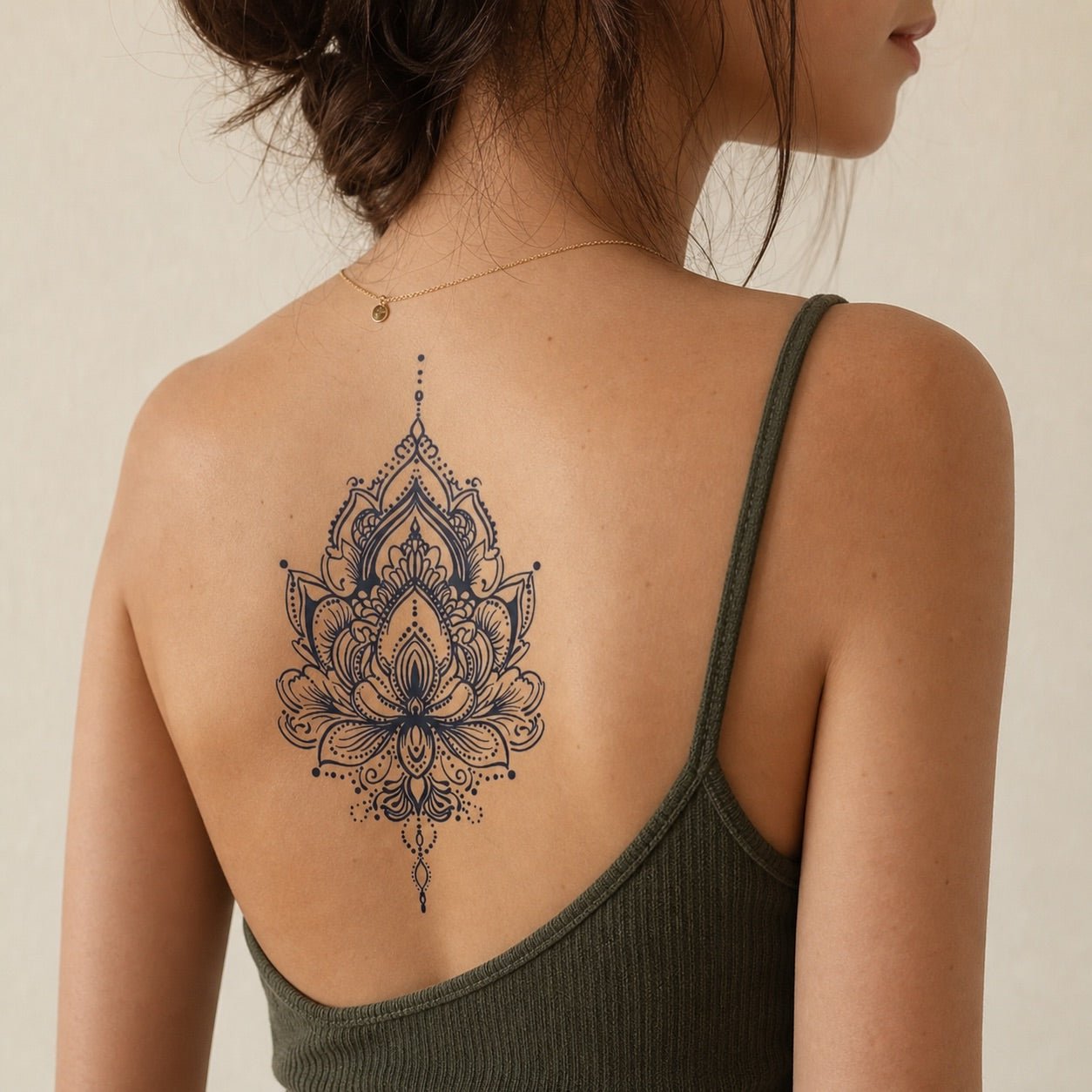 Mandala Lotus Tattoo - 1 | Temporalis