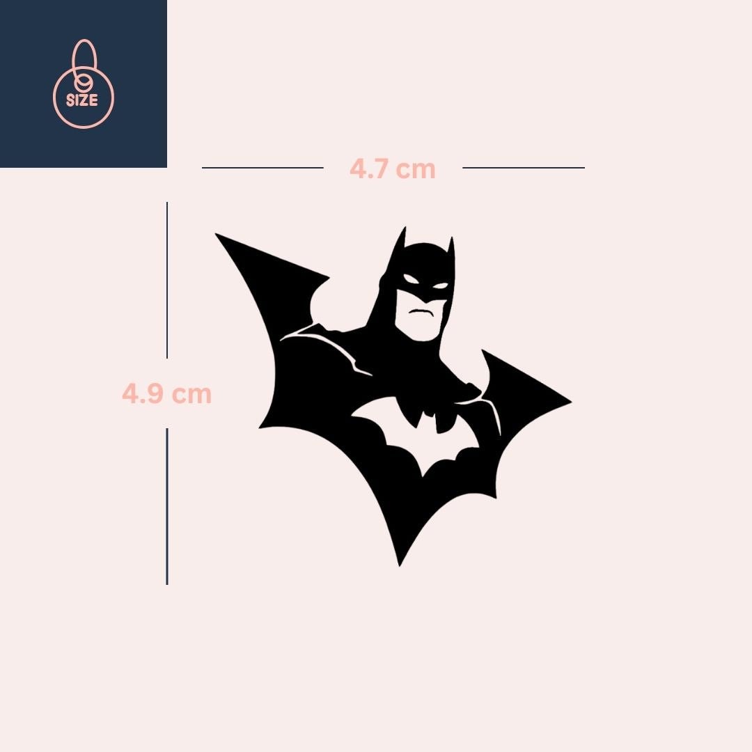Batman Tattoo | Temporalis, image size:1080x1080