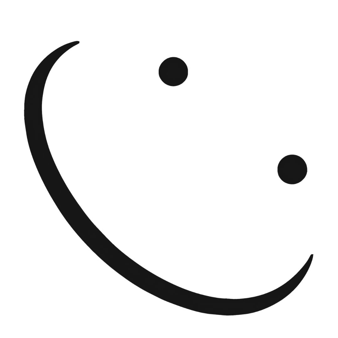 Minimalist Smiley Face Tattoo - 2 | Temporalis