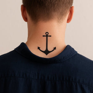 Nautical Anchor Emblem 1 - Temporalis