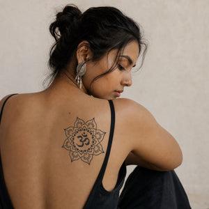 Om Mandala Tattoo - 1 | Temporalis