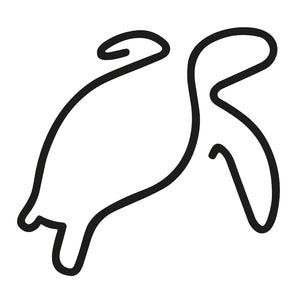 One - line turtle 2 - Temporalis