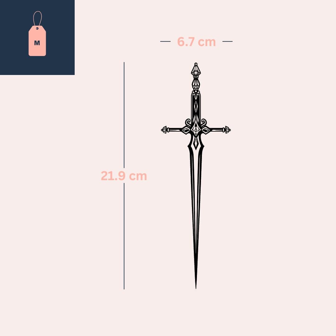 Excalibur SchwertTattoo | Temporalis, image size:1080x1080