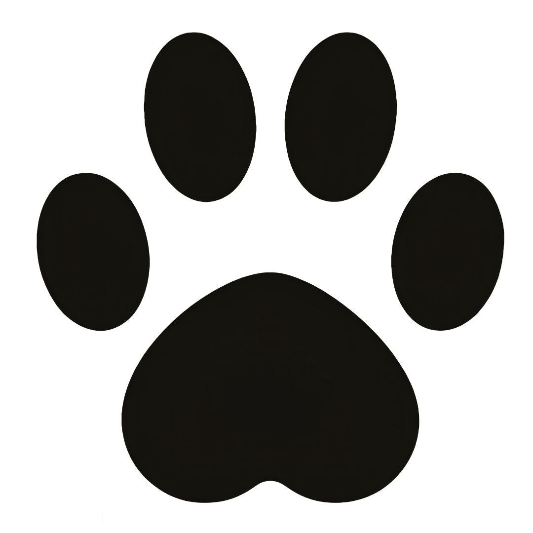 Paw Print Tattoo - 2 | Temporalis