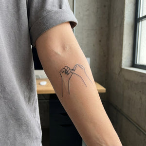 Pinky Promise Tattoo - 1 | Temporalis