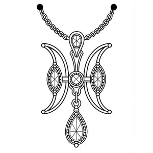 Pisces Jewel Zodiac Tattoo - 1 | Temporalis
