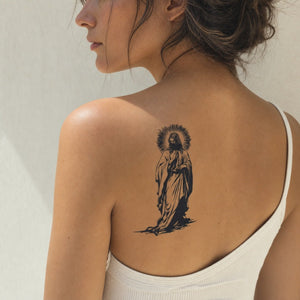 Sacred Jesus Christ Tattoo - 1 | Temporalis