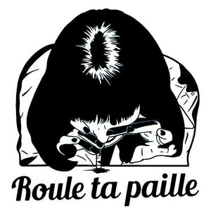 Snorting through a straw temporary tattoo – 'Roule ta paille' - 2 | Temporalis