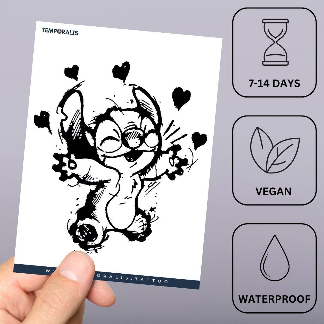 Stitch Sketch Tattoo - 3 | Temporalis
