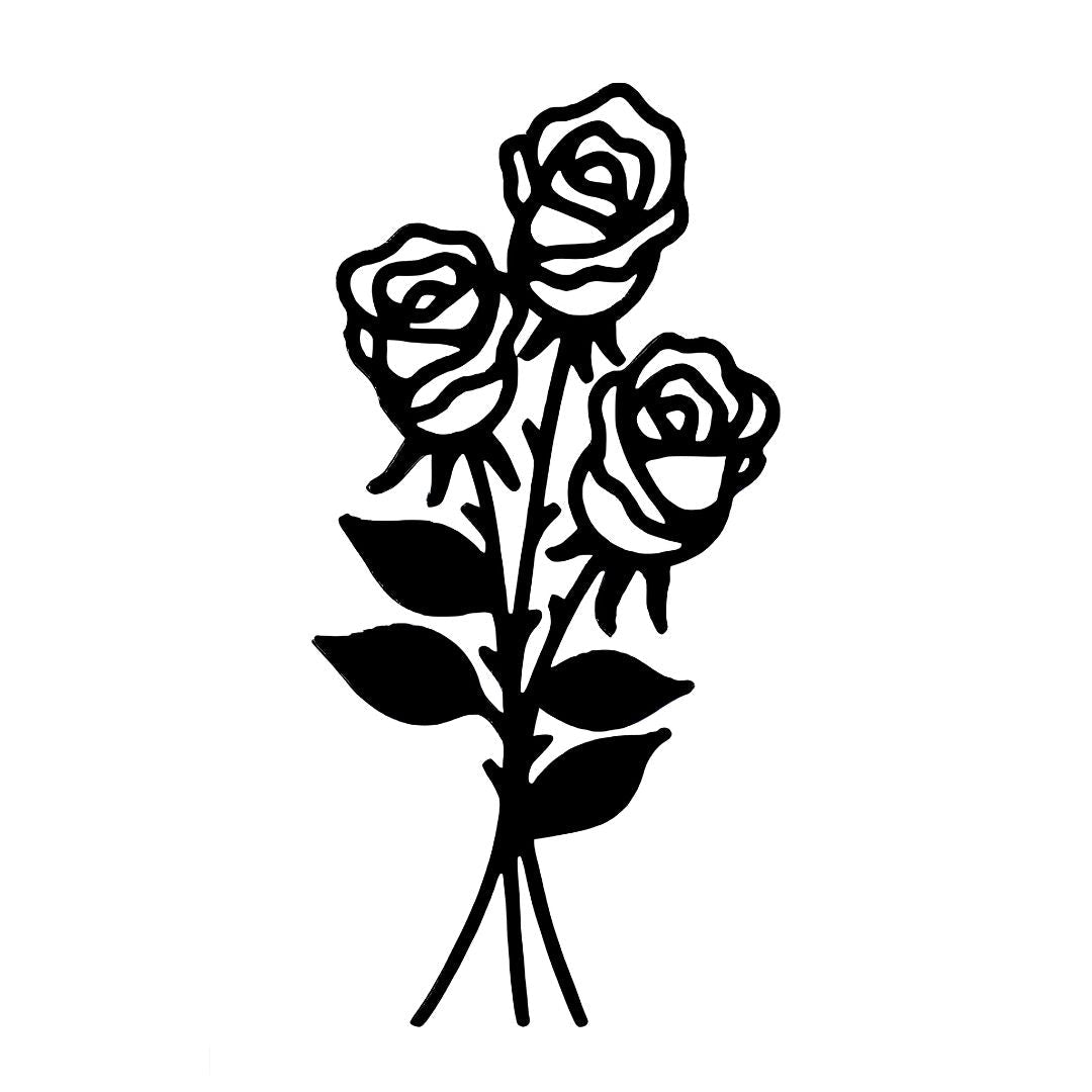 Three Rose Bouquet Tattoo - 2 | Temporalis