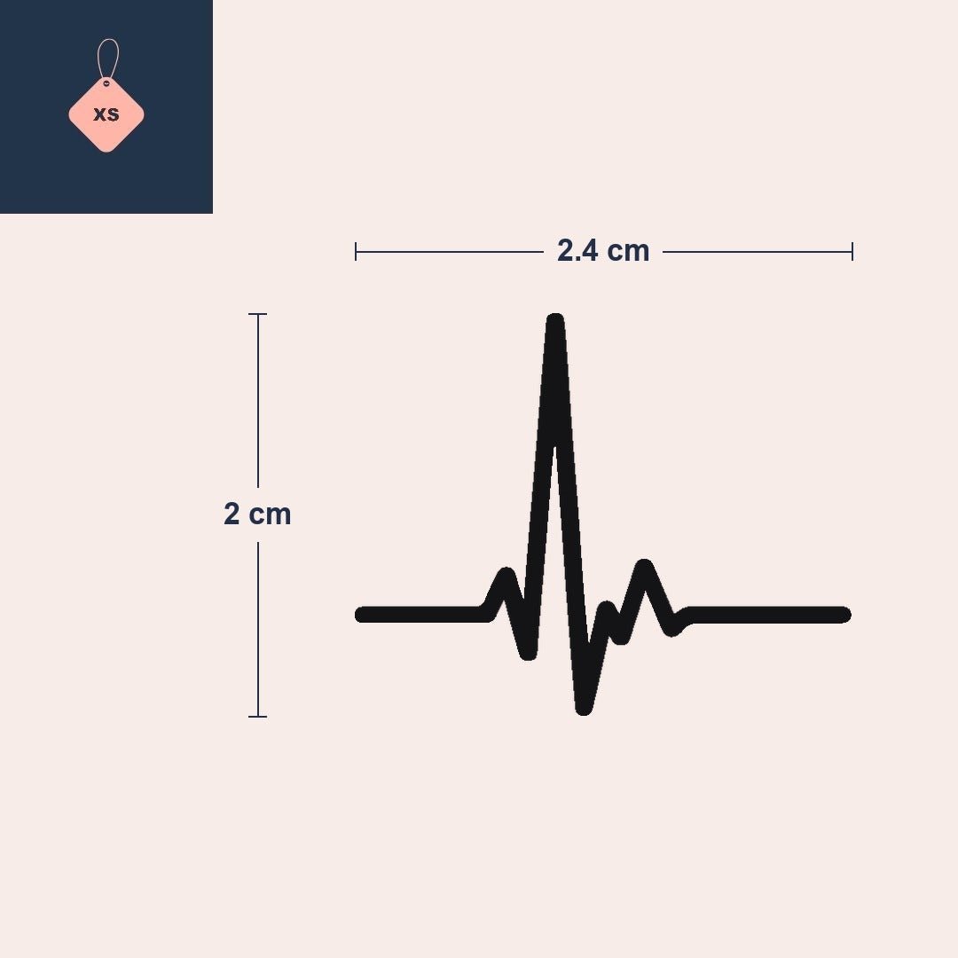 Tiny Heartbeat Tattoo - 4 | Temporalis