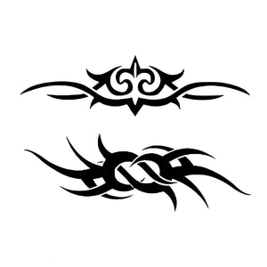 Tribal Armband Pair Tattoo - 2 | Temporalis