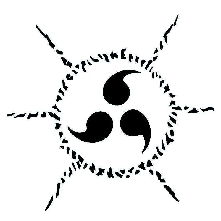 Tribal triskelion temporary tattoo - 2 | Temporalis