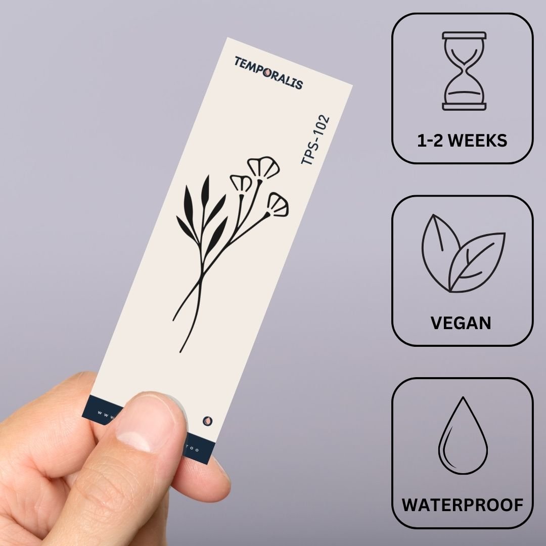Wildflower Essence 2 - Temporalis® - Tatuaggio temporaneo