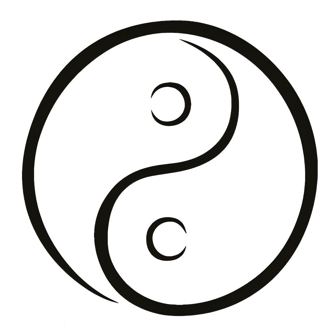 Yin Yang Tattoo - 2 | Temporalis